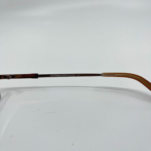 Cutter & Buck Eyeglasses Frames SPYGLASS GUNMETAL Brown 52-18-140 H6776 - Picture 7 of 8
